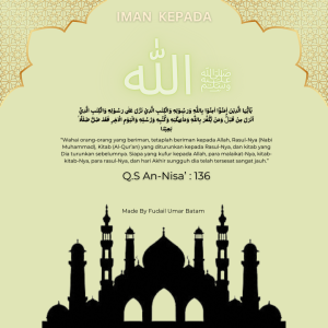 Iman Kepada Allah / Faith to Allah